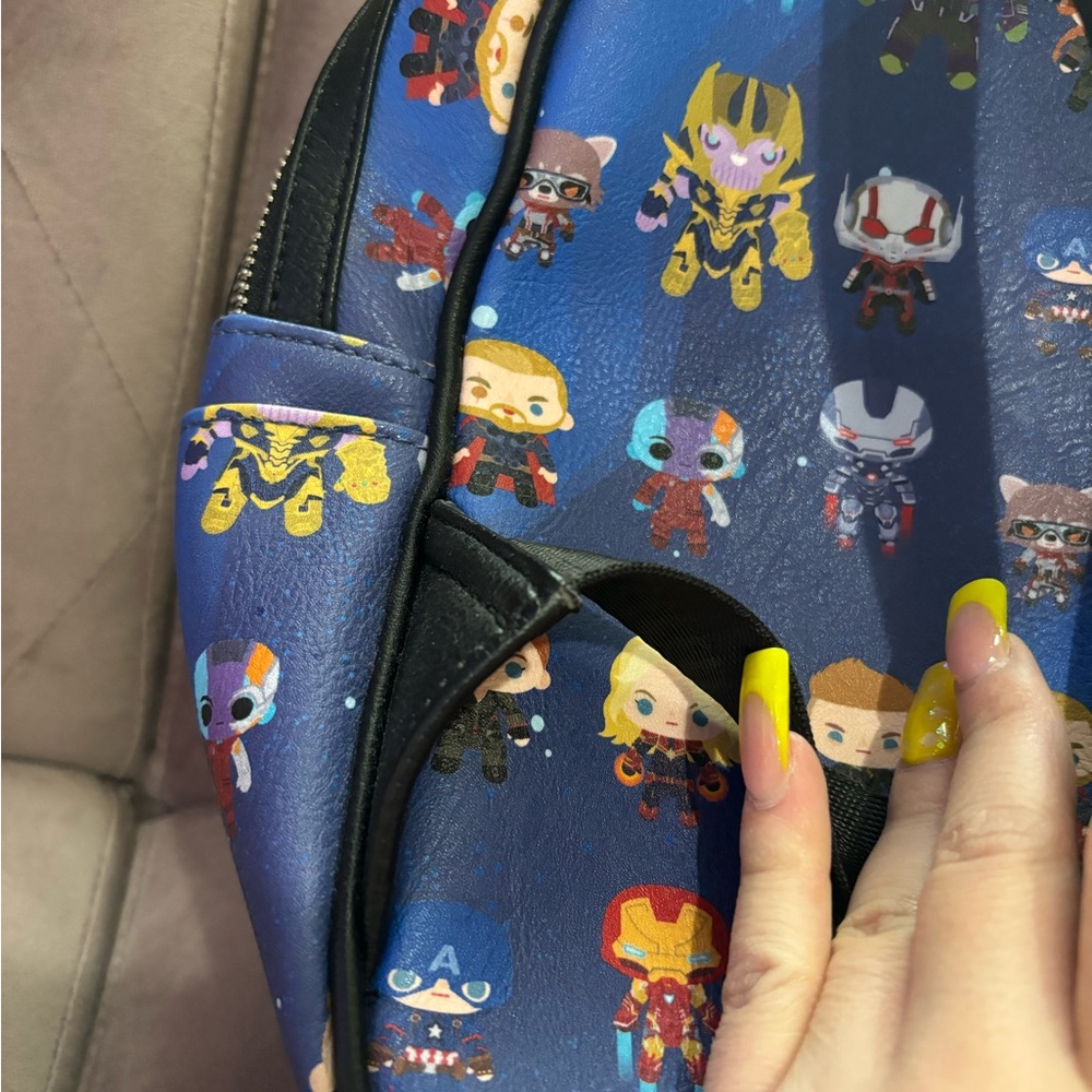 Avengers Loungefly Small Backpack - image 8